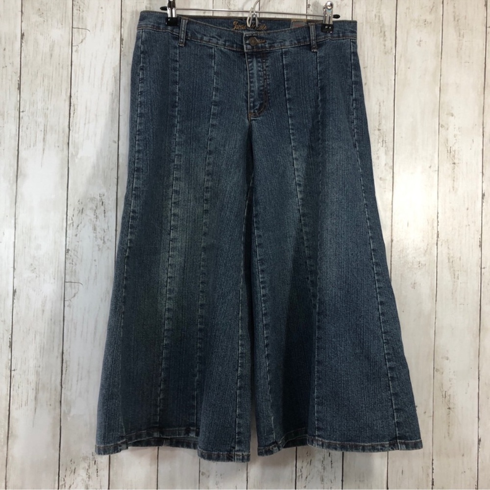 Classic Blue Wide-Leg Women's Jeans